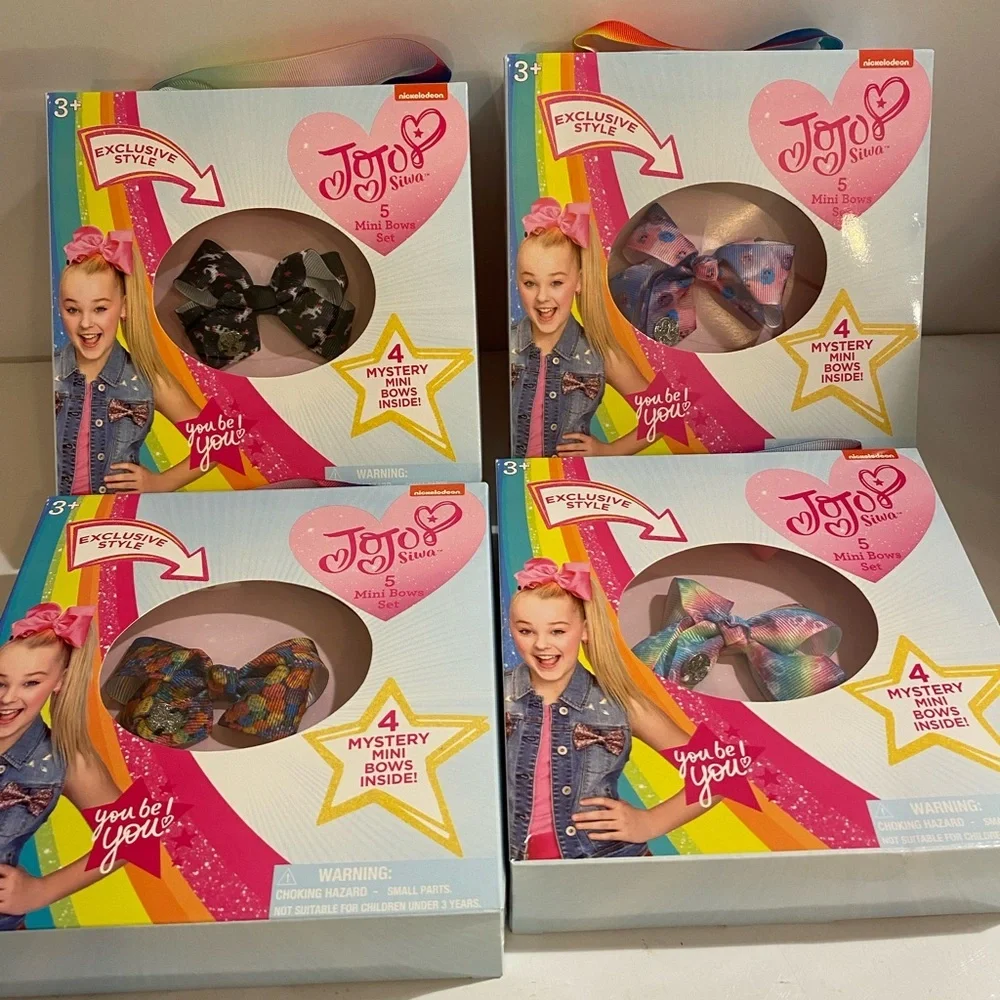 4 Sets JoJo Silva 5 Mini Bow Sets (BQ)